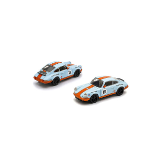 Singer Gulf Racing #18 orange/blue 1:64 Pop Race