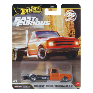Chevrolet Custom C10 1967 orange *Fast & Furious* 1:64 HotWheels