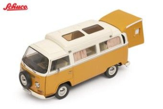 Volkswagen T2a Campingbus Amescador 1970 yellow 1:18 Schuco
