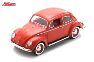 Volkswagen Beetle Ovali 1955 red 1:43 Schuco