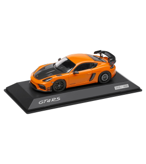 Porsche 718 Cayman GT4 RS 982 with Manthey Kit 2024 pastel orange 1:43 Spark