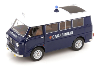 Alfa Romeo F-12 Minibus 1-Series Carabinieri Police 1969 1:18 Mitica