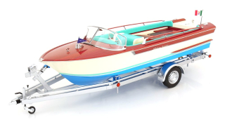 Riva Junior 1966 Motorboat ivory/sea blue 1:18 Mitica