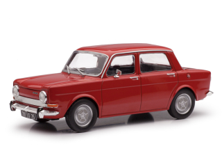 Simca 1000 1976 red 1:24 Hachette