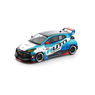 Pandem GR Yaris *Auto Finesse* blue 1:64 Pop Race