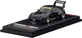 Porsche RWB 993 black 1:64 Ignition Model