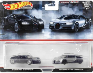 Bugatti Chiron & Bugatti Veyron Set 1:64 HotWheels