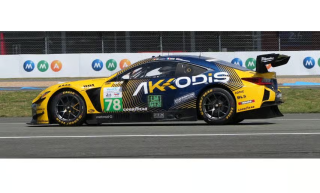 Lexus RC F LMGT3 AKKODIS ASP TEAM #78 Van Rompuy/David/Hawksworth 2nd place LMGT3 class 24H Le Mans 2026 1:43 Spark