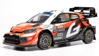Toyota GR Yaris Rally1 WRC #99 Solberg/Edmondson Rally Kenya 2026 1:18 Ixo Models