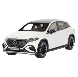 Mercedes-Benz EQS SUV AMG Line X296 diamond white 1:18 NZG