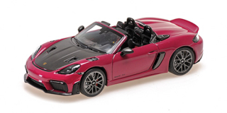 Porsche Spyder RS Weissach Package 2023 rubystar 1:43 Minichamps