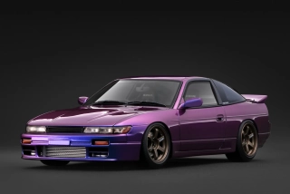Nissan Sileighty purple metallic 1:18 Ignition Model