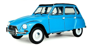 Citroen Dyane 6 1974 bleu lagune 1:18 Solido