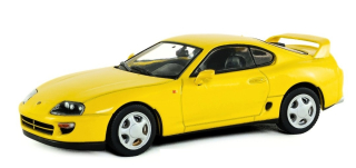 Toyota Supra MK.4 2001 bright yellow 1:43 Solido