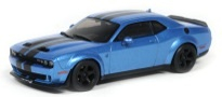 Dodge Challenger SRT Hellcat Redeye Widebody Custom 2020 blue metallic 1:43 Solido