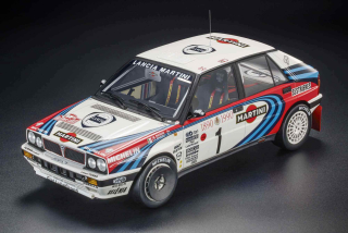 Lancia Delta HF Integrale Martini 16V #1 Biasion/Siviero 3rd Rally Monte Carlo 1990 night version 1:18 Top Marques Collectibles
