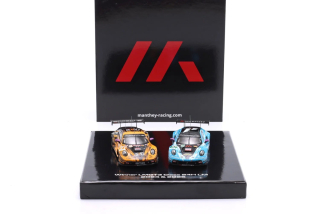 2 Cars Set: Porsche 911 GT3 R Winner LMGT3 Class 24H Le Mans 2024 & 2025 1:43 Ixo Models
