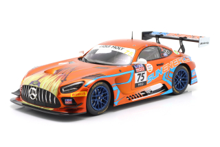 Mercedes-AMG GT3 EVO SunEnergy1 #75 Habul/Gounon/Stolz Winner 12H Bathurst 2023 1:18 Ixo Models
