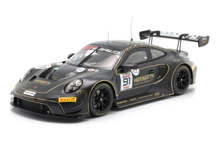 Porsche 911 GT3 R 992 Herberth Motorsport #91 Bohn/Jefferies/Renauer/Renauer 24H Spa 2025 1:18 Ixo Models