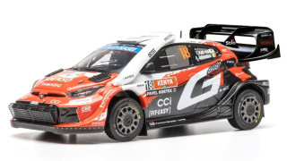 Toyota GR Yaris Rally1 WRC #18 Katsuta/Johnston Winner Rally Kenya 2026 First Victory Takamoto Katsuta 1:43 Ixo Models