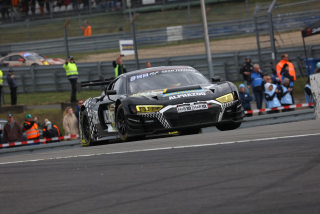 Audi R8 LMS GT3 EVO II JUTA Racing #71 O. Blank/P. Kaffer/B. Großmann/C. Jöns 24H Nürburgring 2026 1:18 Spark