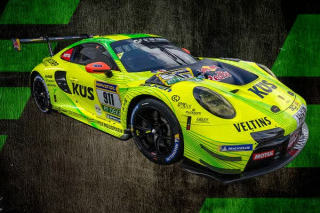 Porsche 911 GT3 R 992 Evo26 #911 Estre/Güven/Preining/Campbell 24H Nürburgring 2026 1:18 Spark
