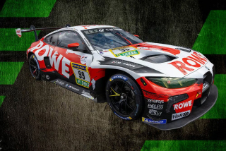BMW M4 GT3 EVO ROWE RACING #99 D.Harper/M.Hesse/S.Van der Linde/D.Vanthoor 3rd 24H Nürburgring 2026 1:18 Spark
