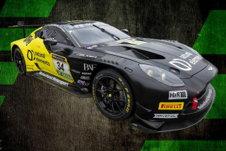 Aston Martin Vantage AMR GT3 EVO natural elements by Walkenhorst Motorsport #34 C.Krognes/M.Drudi/N.Thiim/F.Fernadez Laser 2nd 24H Nürburgring 2026 1:18 Spark