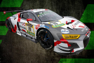 Audi R8 LMS GT3 evo Ⅱ Max Kruse Racing #19 J.J.van Roon/T.Coronel/C.Kohlhaas/D.Huisman 24H Nürburgring 2026 1:18 Spark