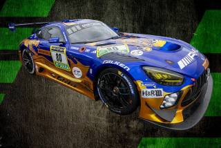 Mercedes-AMG GT3 Mercedes-AMG Team RAVENOL #80 M.Engel/L.Stolz/F.Schiller/M.Martin Winner 24H Nürburgring 2026 1:18 Spark