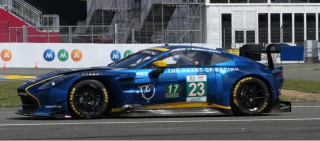 Aston Martin Vantage AMR LMGT3 #23 G.Newell/E.Barrichello/J.Adam Heart of Racing Team 3rd LMGT3 class 24H Le Mans 2026 1:18 Spark