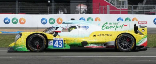 Oreca 07 - Gibson Inter Europol Competition #43 J.Smiechowski/T.Dillmann/N.Yelloly Winner LMP2 class 24H Le Mans 2026 1:18 Spark