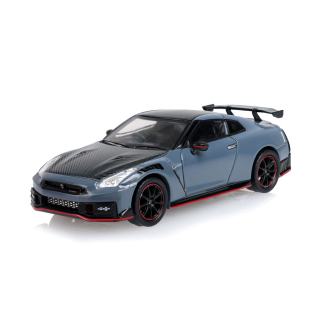 Nissan GTR NISMO (KCE) 2024 *Tokyo Torque Series 10* stealth gray 1:64 Greenlight