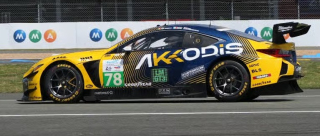 Lexus RC F LMGT3 AKKODIS ASP Team #78 T.Van Rompuy/H.David/J.Hawksworth 2nd LMGT3 class 24H Le Mans 2026 1:18 Spark