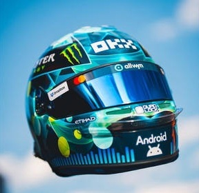Helmet - Oscar Piastri - McLaren Mastercard F1 Team Austrian GP 2026 1:5 Spark