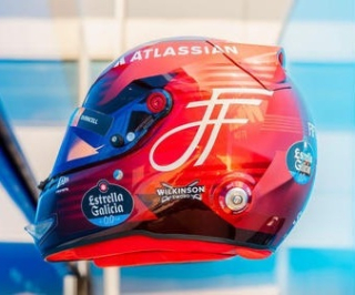 Helmet - Carlos Sainz - Atlassian Williams F1 Team British GP 2026 1:5 Spark