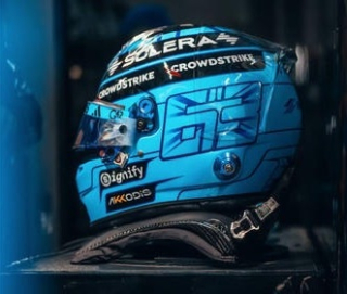 Helmet - George Russell - Mercedes-AMG Petronas F1 Team British GP 2026 1:5 Spark