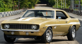 Chevrolet Yenko Camaro Coupe Prototype 1969 gold 1:18 Acme Diecast