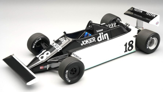 March F1 811 #18 Eliseo Salazar Long Beach USA GP 1981 1:18 Tecnomodel