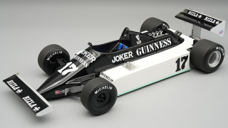 March F1 811 #17 Darek Daly Long Beach USA GP 1981 1:18 Tecnomodel