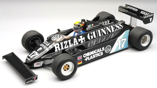 March F1 811 #17 Derek Daly German GP 1981 with Pilot Figure 1:18 Tecnomodel