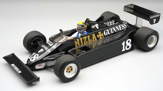 March F1 811 #18 Derel Daly Belgium GP 1981 with Pilot Figure 1:18 Tecnomodel