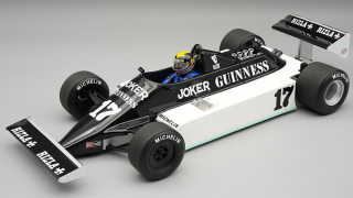 March F1 811 #17 Derek Daly Long Beach USA GP GP 1981 with Pilot Figure 1:18 Tecnomodel