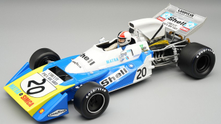 Matra F1 MS120B #20 Chris Amon France GP 1971 with Pilot Figure 1:18 Tecnomodel