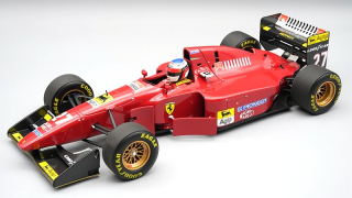 Ferrari 412T1B #27 J.Alesi German GP 1994 with Pilot Figure 1:18 Tecnomodel