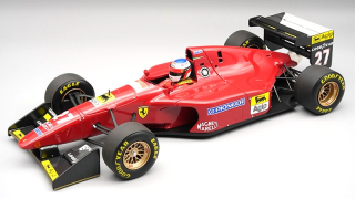 Ferrari 412T1B #27 J.Alesi Canadian 1994 with Pilot Figure 1:18 Tecnomodel