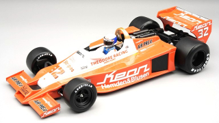Wolf WR3 #32 Keke Rosberg German GP 1978 with Pilot Figure 1:18 Tecnomodel