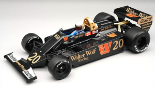 Wolf WR5 #20 Jody Scheckter German GP 1978 with Pilot Figure 1:18 Tecnomodel