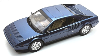 Ferrari 308 Mondial 3.2 1985 Abu Dhabi blue 1:18 Tecnomodel