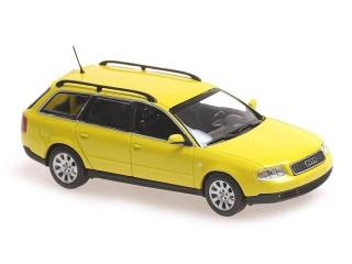 Audi A6 Avant 1997 yellow 1:43 Minichamps